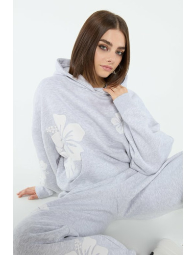 Sweatshirt avec impression allover