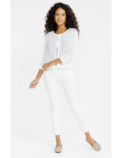 Cardigan tricotage fantaisie