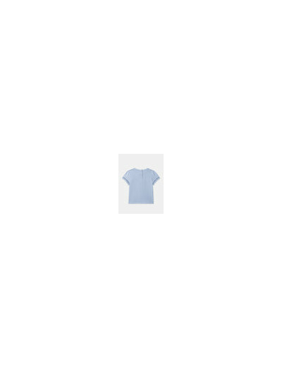 T-shirt bleu ciel pour filles
