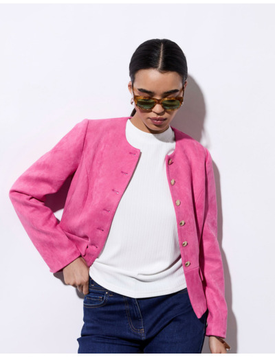 Veste unie ROSE Femme