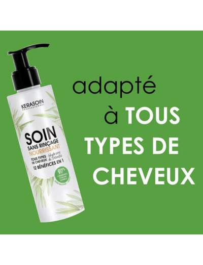 Soin sans rinçage nourrissant 12 en 1 Gamme Nature