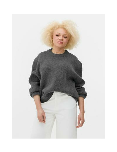 Pull oversize à col ras-du-cou Essential