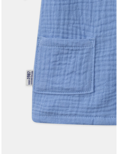 Chemise en double gaze