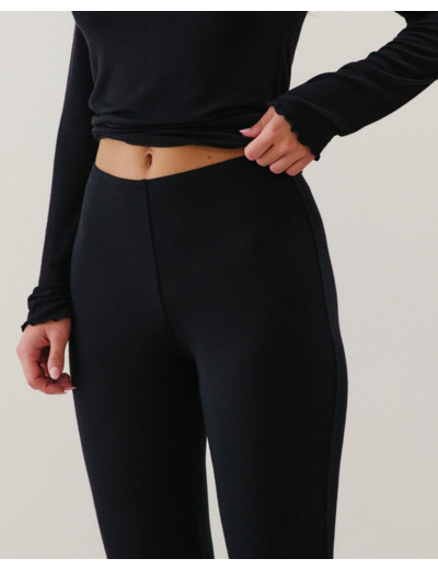 Legging en jersey noir