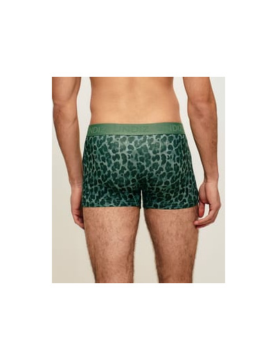 Boxer en microfibre léopard