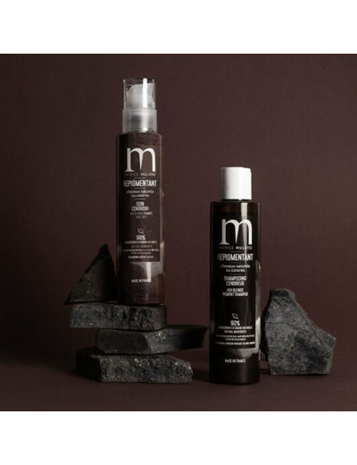 Shampooing repigmentant cheveux naturels ou colorés cendreur