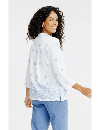 Chemise imprimée à base