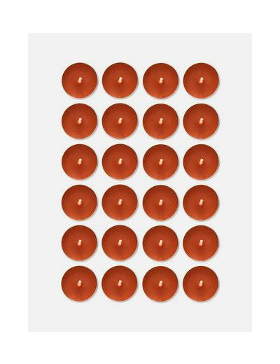 24 recharges de bougies chauffe-plat