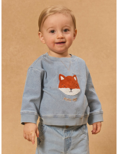 Sweat-shirt renard