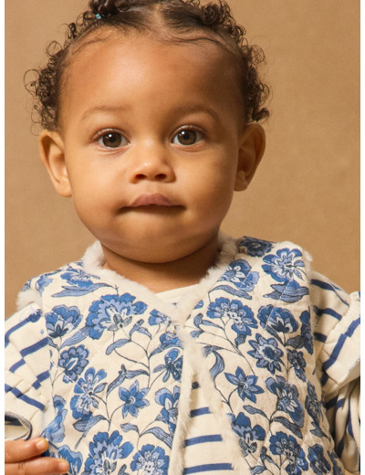 Ensemble robe et veste sans manches