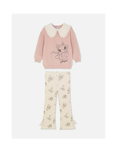 1,5–8 ans | Sweat-shirt et legging évasé Disney Stitch Angel