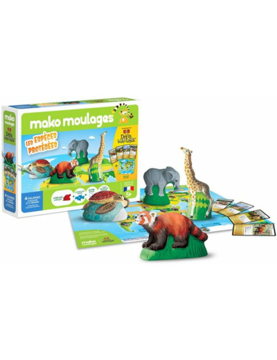 COFFRET MAKO MOULAGES - ESPÈCES PROTÉGÉES