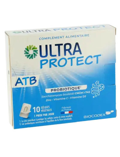 Ultra Protect Atb Probiotique Gélules Boîte De 10