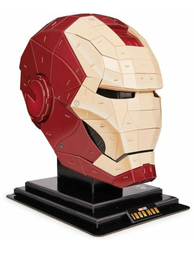 CASQUE MARVEL IRON MAN PUZZLE 4D BUILD