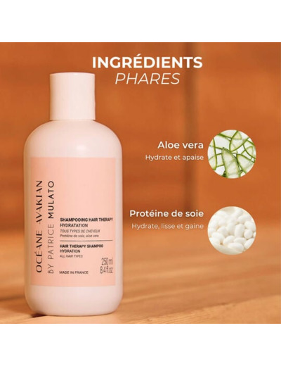 Shampooing hydratation Hair Therapy 250 ml