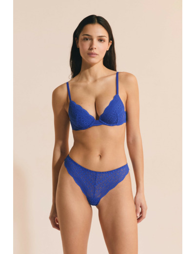 Soutien-gorge N.2 - Le push-up plongeant en dentelle,Soutien-gorge N.2 - Le push-up plongeant en dentelle;${refinementColor}