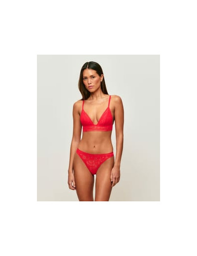 Soutien-gorge triangle en dentelle