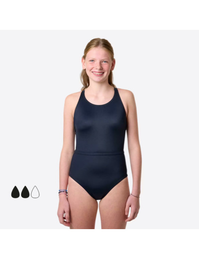 Maillot de bain menstruel étanche 1 pièce Ado - Flux moyen - SMOON Métis