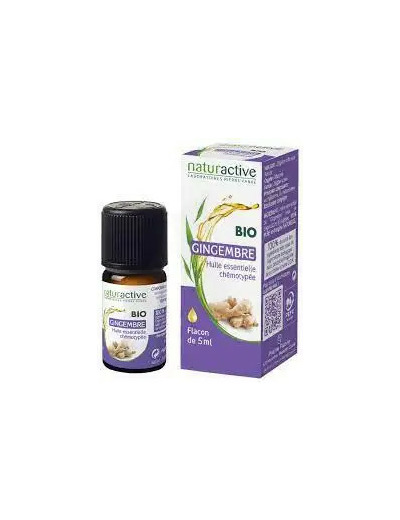 Naturactive Gingembre Huile Essentielle Bio (5 Ml)