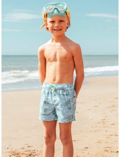 Short de bain imprimé