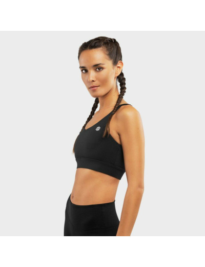 Brassière sport - Maintien élevé Fitness Femme Pacemaker Black Noir