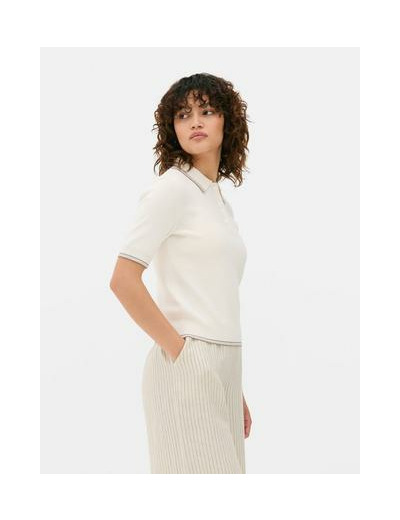 Polo à col et liseré