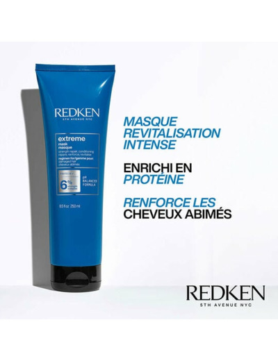 Masque fortifiant Extreme pour cheveux abîmés