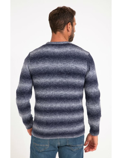 Pull Col Rond Dégradé