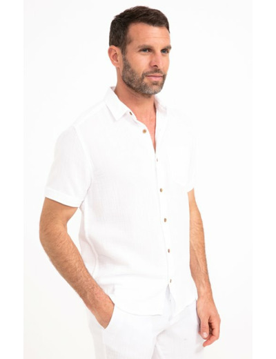 Chemise manches courtes Double Gaze