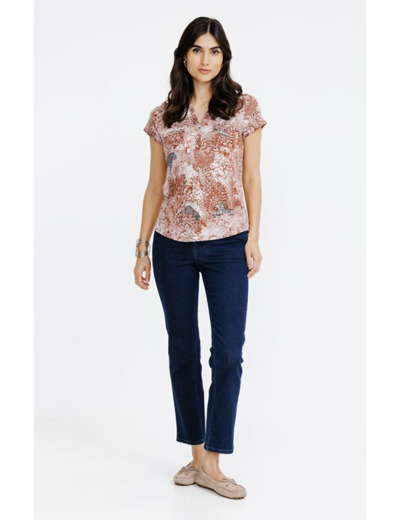 Tee-shirt imprimé manches courtes