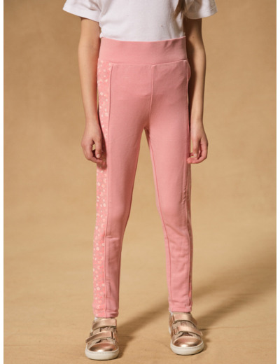 Legging sport à fleurs