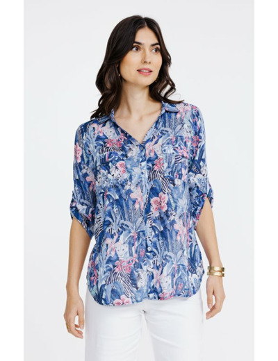 Chemise imprimé jungle