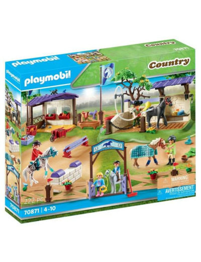TOURNOI D'ÉQUITATION PLAYMOBIL COUNTRY 70871