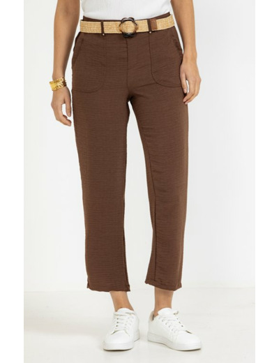 Pantalon fluide bouton coco