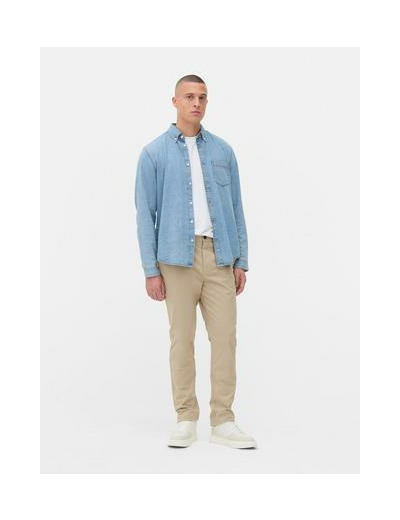 Pantalon chino stretch coupe slim