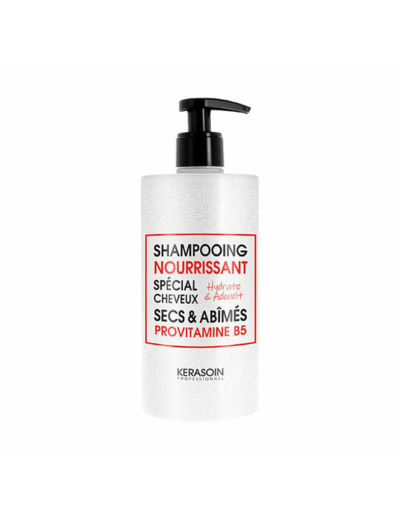 Shampooing nourrissant pour cheveux secs et abimés 500ml