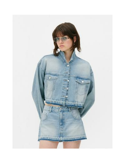Veste courte en jean