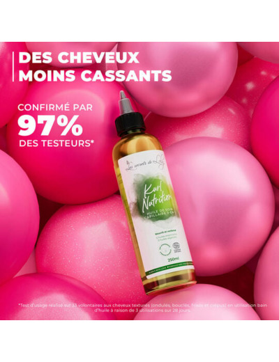 Huile de soin capillaire 3-en-1 Kurl Nutrition