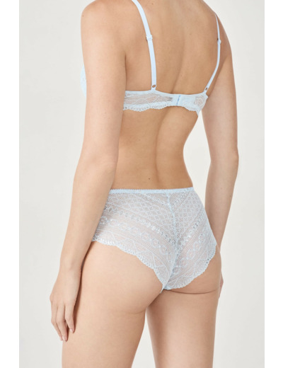 Shorty en dentelle irisé,Shorty en dentelle irisé;${refinementColor}