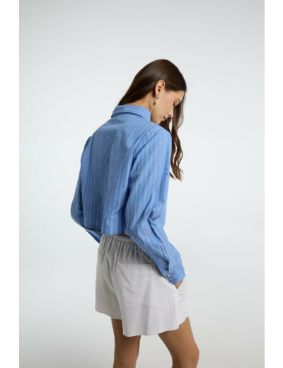 Blouse avec application