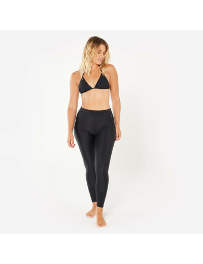 Legging anti uv surf Femme - Size + noir
