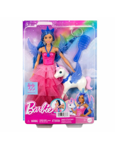 BARBIE 65 ANS ANNIVERSAIRE - PRINCESSE SAPHIR LICORNE