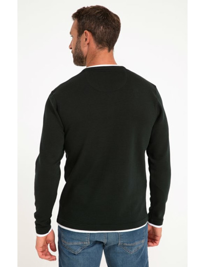 Tee-Shirt Manches Longues Gauffre