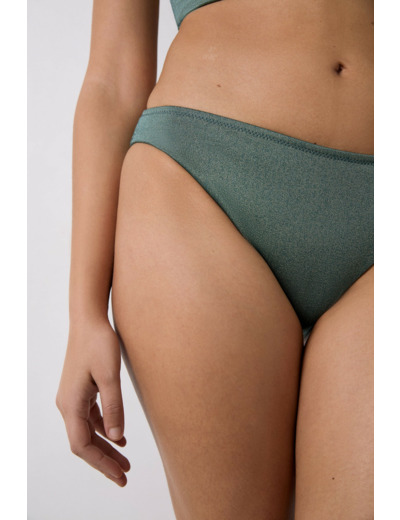 Culotte bikini bas de maillot irisé