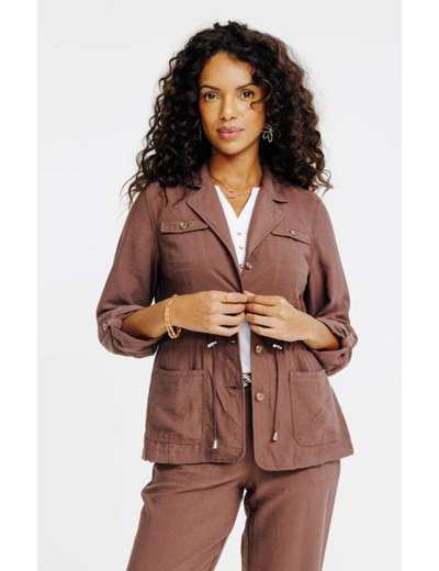 Saharienne non doubée fluide