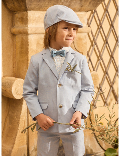 Veste de costume bleue