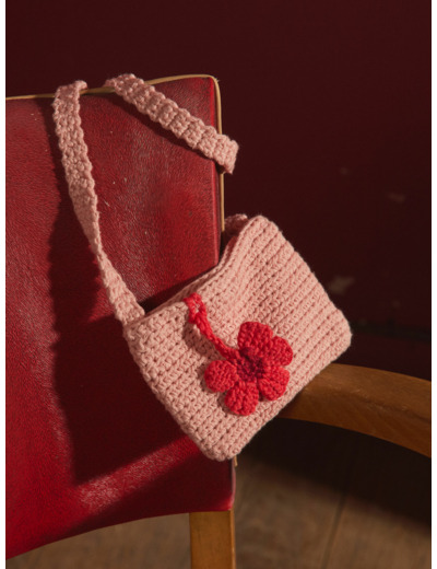 sac bandoulière en crochet