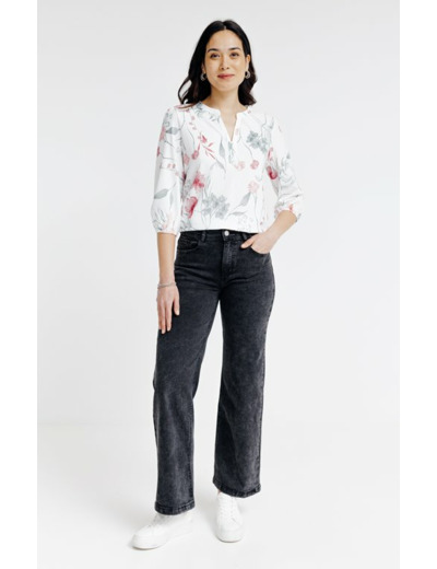 Tee-shirt imprimé fleuri