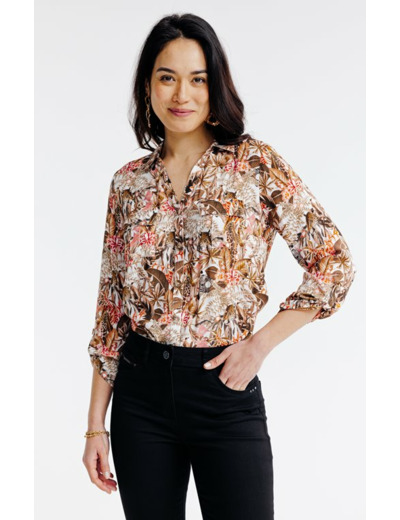 Chemise imprimé jungle