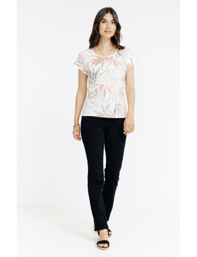 Tee-shirt imprimé manches courtes